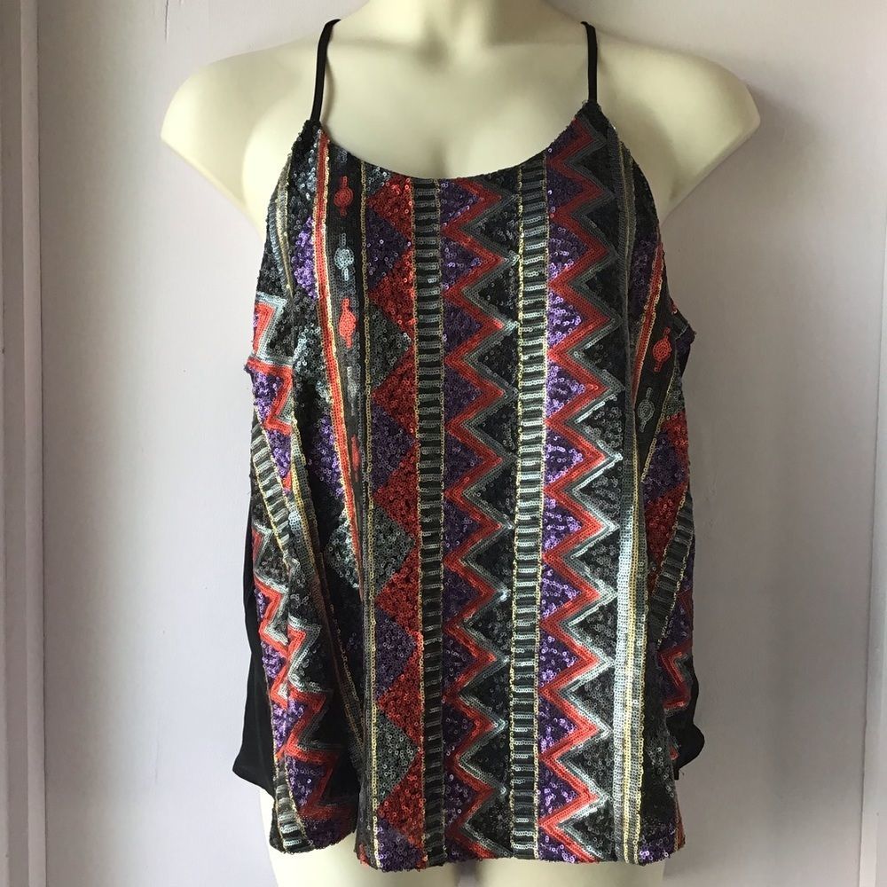Forever 21 Multicolor Aztec Print Racerback Tank - Picture 3 of 13